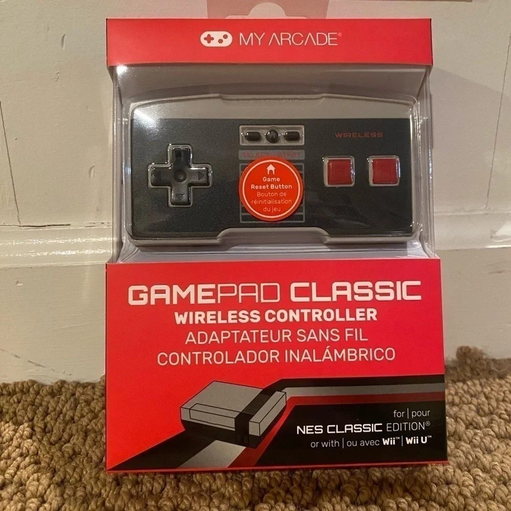 💥My Arcade GamePad Classic Wireless Controller for NES New In Box